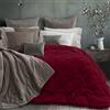 EvergreenWeb Trapunta MATRIMONIALE VELVET 270x270 cm Vinaccia