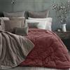 EvergreenWeb Trapunta MATRIMONIALE VELVET 270x270 cm Cipria