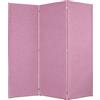 EvergreenWeb Pannello divisorio per ambienti - Separè 180x190 cm Rosa lilla