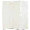 EvergreenWeb Pannello divisorio per ambienti - Separè 180x190 cm Bianco crema