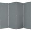 EvergreenWeb Pannello divisorio per ambienti - Separè 240x190 Grigio