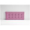 EvergreenWeb Testata Letto Londra Rosa 120x190 cm