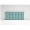 EvergreenWeb Testata Letto Londra Celeste 120x190 cm