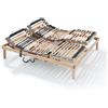 EvergreenWeb Rete Legno Motorizzata LEMON ELETTRICA ALZATE SEPARATE 170x190 cm