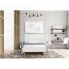 EvergreenWeb Letto Roma Beige 120x190 cm