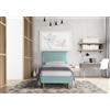 EvergreenWeb Letto Roma Celeste 90x190 cm