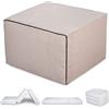EvergreenWeb Futon pouf Letto FUTON VELVET Tortora