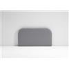 EvergreenWeb Testata Letto - Oslo Grigio 90x190 cm