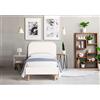 EvergreenWeb Letto Oslo Bianco 90x190 cm