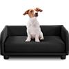 EvergreenWeb Cuccia per cani - Divano letto King Dog Home 70X90 Nero