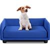 EvergreenWeb Cuccia per cani - Divano letto King Dog Home 50X70 Blu
