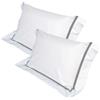EvergreenWeb Coppia Cuscini con Elegante Federa Righe Dalì 9 cm