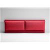 EvergreenWeb Testata Letto Imbottita - ROMA Rosso 160x190 cm