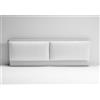 EvergreenWeb Testata Letto Imbottita - ROMA Beige 160x190 cm