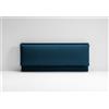 EvergreenWeb Testata Letto Imbottita - ROMA Blu 120x190 cm