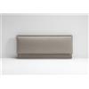 EvergreenWeb Testata Letto Imbottita - ROMA Tortora 120x190 cm
