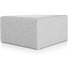 EvergreenWeb Pouf Rubino 83 x 83 cm Grigio