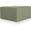 EvergreenWeb Pouf Rubino 83 x 83 cm Verde