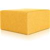 EvergreenWeb Pouf Rubino 83 x 83 cm Senape
