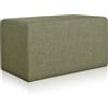 EvergreenWeb Pouf Rubino 43 x 83 cm Verde