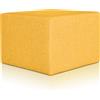 EvergreenWeb Pouf Rubino 63 x 63 cm Senape
