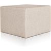 EvergreenWeb Pouf Rubino 63 x 63 cm Beige