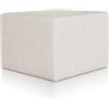 EvergreenWeb Pouf Rubino 63 x 63 cm Crema