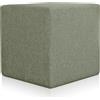 EvergreenWeb Pouf Rubino 53 x 53 cm Verde