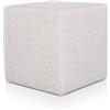 EvergreenWeb Pouf Rubino 43 X 43 cm Crema