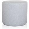 EvergreenWeb Pouf Ambra 50 cm Grigio
