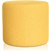 EvergreenWeb Pouf Ambra 50 cm Giallo