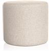 EvergreenWeb Pouf Ambra 80 cm Beige