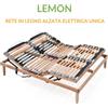 EvergreenWeb Rete Legno Motorizzata LEMON ELETTRICA ALZATA UNICA 160x200 cm