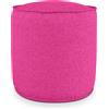 EvergreenWeb Pouf Rotondo da Interno & Esterno Piuma M Fuxia