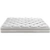 EvergreenWeb Materasso con Topper in Lattice Nuvola Latex 180x200 cm