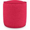 EvergreenWeb Pouf Rotondo da Interno & Esterno Piuma S Rosso