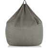 EvergreenWeb Poltrona sacco Pouf Piuma Beige-tortora XL