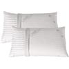 EvergreenWeb Cuscini fiocco memory Silver & life 2 cuscini 42x72 cm