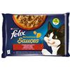 FELIX Sensations Sapori di Campagna in salsa di tacchino e agnello 4x85g