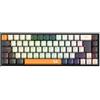 K633CGO-RGB Ryze Tastiera da gioco meccanica compatta a 68 tasti Layout tedesco Interruttore rosso retroilluminato RGB