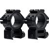 ToopMount Anelli di Montaggio Montaggio per cannocchiale Profilo Alto 30mm / 25,4mm Adattatore per Portata di Portata 20mm Guida Picatinny tessitore (20mm)