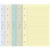 Exacompta 14243E Fogli di ricambio per organizer Exatime 14 32 fogli, Colori assortiti