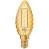 OSRAM Candela Lampadina LED, 1.5 W Equivalenti 12 W, Attacco E14, Luce Calda 2400K, Confezione da 1 Pezzo