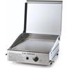 Ompagrill Barbecue a gas ompagrill con plancha singola e coperchio 1 bruciatore 44x44x24 cm
