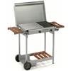 Ompagrill BARBECUE A GAS 4068 DOPPIO STAINLESS GPL E/O METANO, 114X47X86 CM - OMPAGRILL