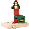 BRIO World - Segnale Magnet, Campana Multicolore - Adatto a bambini di età superiore a 3 anni