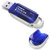 Integral Courier USB Flash Drive USB3.0 con crittografia AES 256 bit, FIPS 197 Öko-Tex Blau, Silber 16 GB