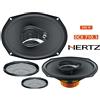 Hertz DCX 710.3 Coppia Casse Altoparlanti Ovali 3 Vie 17x25 cm Griglie 300W