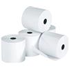 Unbekannt Rotolo di carta per calcolatrice da tavolo, senza legno, diametro 12 mm, larghezza 57 mm, bianco, 40 m x 57 mm, 5 pezzi