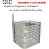 Ricambio refrigeratore, Refrigeratori acqua, Serpentino H2O Ø 8x0,5 Inox 316L